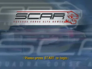 SCAR Squadra Corse Alfa Romeo (Europe) screen shot title